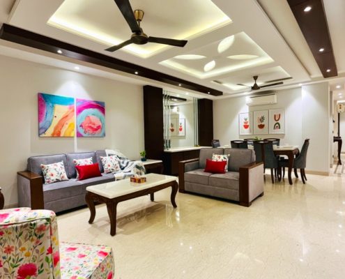 Essel serviced apartments Gurgaon with perfect living room for comfortable stay. Ultimate Convenience: Serviced Apartments with On-Site Facilities in Gurgaon. The Future of Hospitality: Unraveling the Allure of Service Apartments